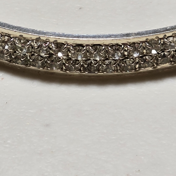 Metal Bangle with Bling - Picture 2 of 4